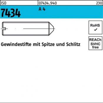 Nobrand Gewindeschraube M5x10 ISO 7434 A4