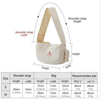 Bolso de Hombro para Perros y Gatos