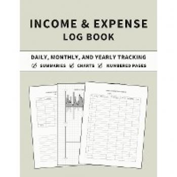 Finca, Anastasia: Income and Expense Log Book