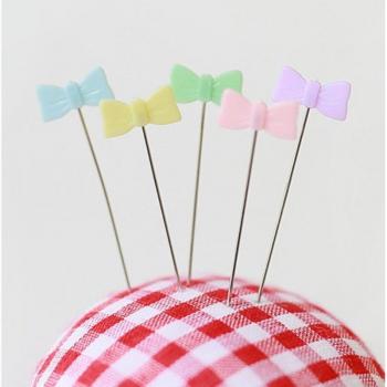 100 Pcs Bowknot Sewing Pins for Crafting