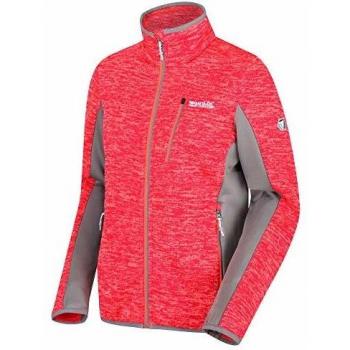 Regatta Damen Laney VI Full‑Zip Extol Stretch Marl Knit Effekt‑Fleece – Koralle/ Grau Größe 40