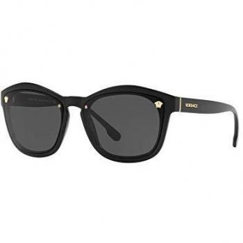 Ray-Ban 0VE4350 Damen Sonnenbrille, Schwarz (Black)