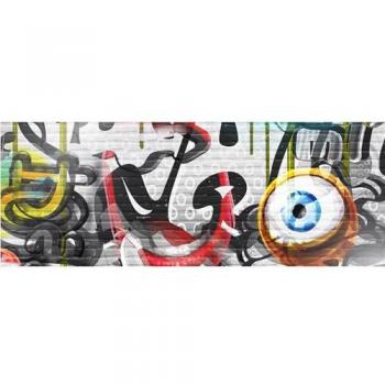 Sticker décoratif pour lit, design urbain, 60 cm x 160 cm