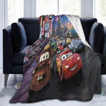 Manta de Cama Vellón Cars 80x60in