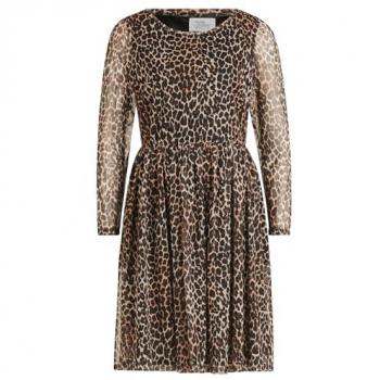 Leichtes Sommerkleid VERA MONT mit Rundhalsausschnitt, Größe 38, schwarz