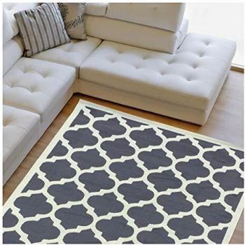 Tapis polypropylène 140x200 cm BC Style gris