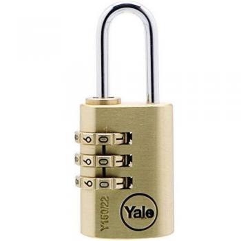 Candado Combinación Latonado Yale Y150/22/120/1