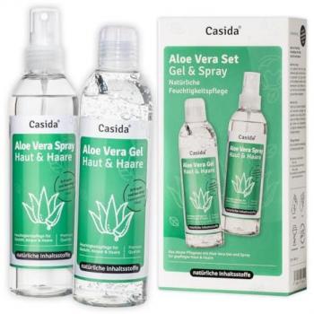 Casida Aloe Vera Gel+aloe Vera Spray Set 2X200ml