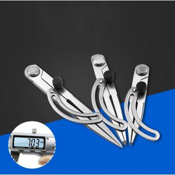 Leather Tool Spacing Gauge with Carbon Steel Head