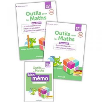 Outils pour les Maths CE1 par domaine (2025)