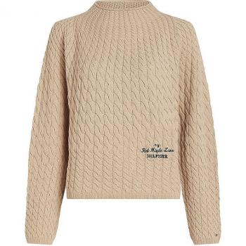 Tommy Hilfiger Pullover WW0WW42144 Beige Relaxed Fit