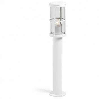 Gartenleuchte lug IP54 E27 18W 650mm weiß