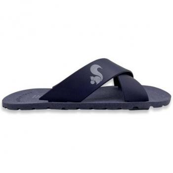 Thies Vegane Eco Malibu Beach Sandale – pflanzenbasierter Kunststoff, Farbe Navy, Größe 35/36, Damen