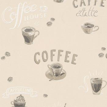 Erismann Paste The Wall Cafe Latte Wallpaper