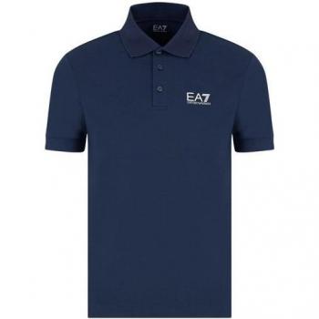 Polo Elite EA7 – Design Minimaliste, Couleur Gris Anthracite