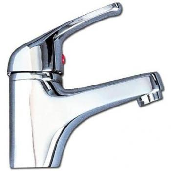 Rubinetto lavabo monocomando Pluvia in ottone cromato