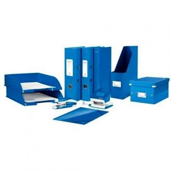 Leitz Locher blau metallic, Stanzleistung 30 Blatt 2,5 mm