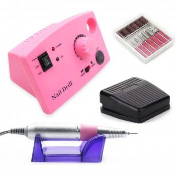 80W Nail Drill with Powerful Dust Collector