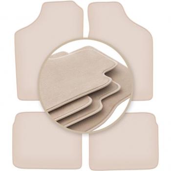 Tapis de Voiture Beige Premium pour Polo II Hayon 1981-1992