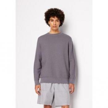 Armani Exchange Maglia Soft Grey 3D