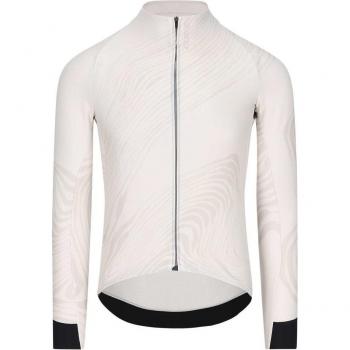 Maillot Q36.5 Gregarius Hybrid Dolomitas Blanco Puro y Negro
