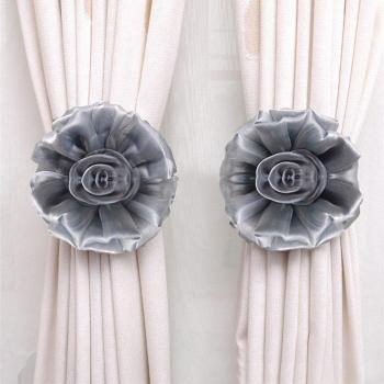 Clip-on Rose Tie Holder