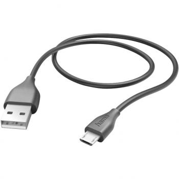 Cavo di ricarica USB 1,5 m Nero Spina USB-A Micro-USB