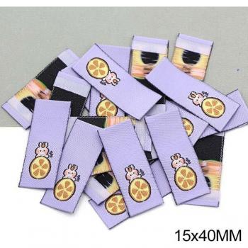 Etiquetas de Conejo Hechas a Mano, 50 Piezas, 15x40MM