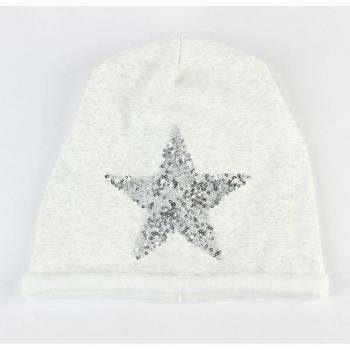 Warm Women's Slouchy Beanie with Silver Star
