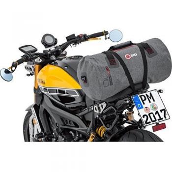 QBag Motorradhecktasche Grau – 35 l, reißfest, strapazierfähig