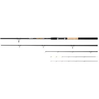 Shakespeare Challenge Xt 12‑pieds rod feeder – canne marine et de rivière, blanc