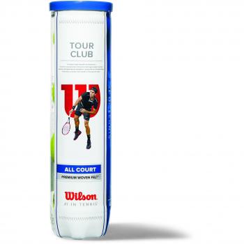 Pack Wilson Tour Club – 4 Pelotas Amarillas