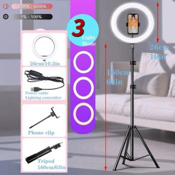 LED Selfie Ring Licht met Dimbare Functie