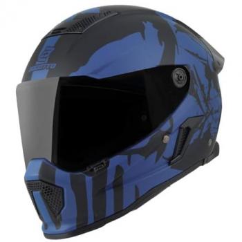 Cascos Bogotto Rapto Demon Azul Largo