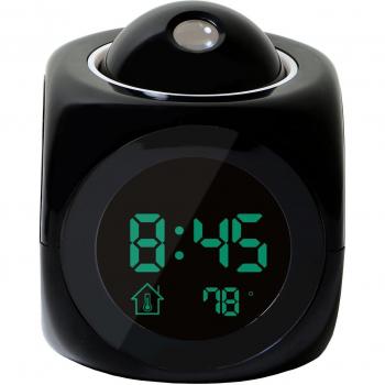 Durable Black and White Digital Clock