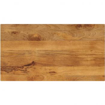 VidaXL Mango‑Wood Flat Tabletop 100 × 50 × 3.8 cm – Solid Wood