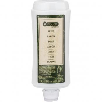Dispenser Sapone Liquido in Plastica Riciclata V-Touch 330 ml