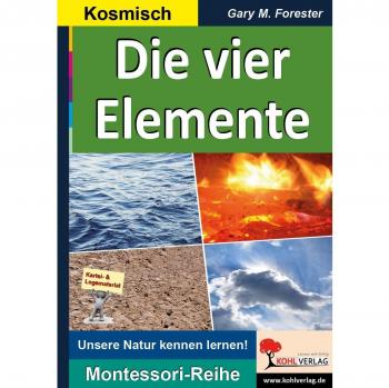 Die vier Elemente: Mehrteiliger Legekreis (Montessori-Reihe)