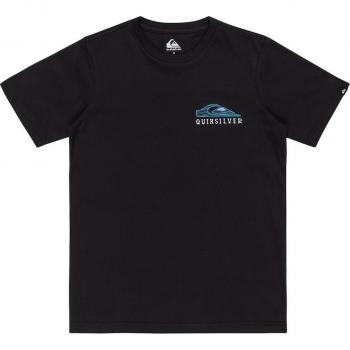 T-shirt Quiksilver Snake Charmer corta bambino nero blu