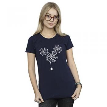 Disney Blue “Spidey” Head T-Shirt for Her – Small