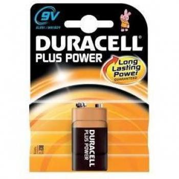 Duracell Plus Power 9V Alkaline Battery MN1604