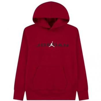 Jordan Mj Infantil Hoodie Rojo con Detalle de Logo