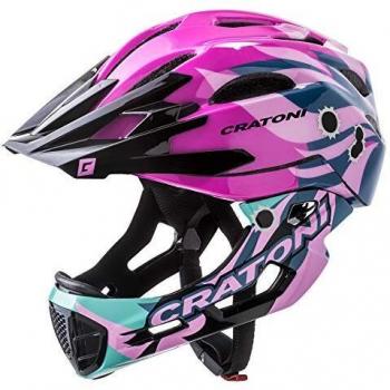 Cratoni C-Maniac Pro MTB Rose Unisexe Casque VTT T