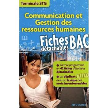 Communication et Gestion des ressources humaines Terminale STG
