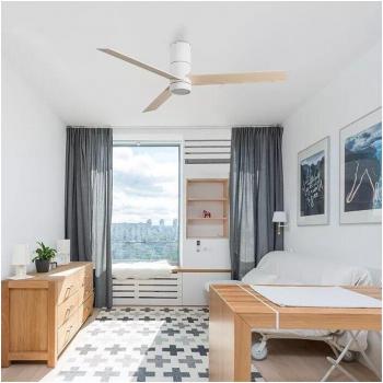 Ventyly Ø120cm Ventilador Híbrido con Luz LED