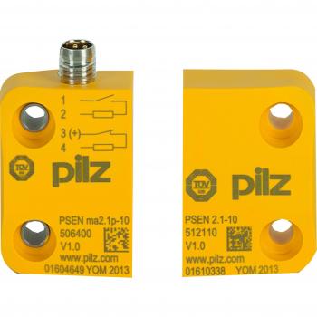 Pilz 1NO/1NC Berührungsloser Schalter – 3 mm Abstand