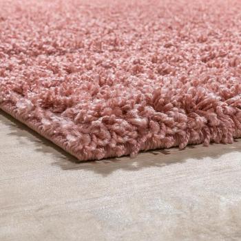 Pacco 2 Pezzi Tappeto Rosa 70x140 Paco Home