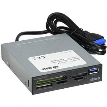 Lector Interno USB 3.0 Akasa AK-ICR-27 Gris