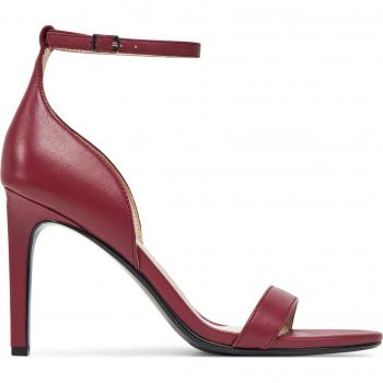 Elegante Dunkelrote Sandalen von Calvin Klein