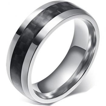 Vnox Herren Schmuckring aus Edelstahl
